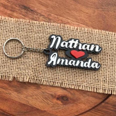 Personalised Keyrings gifts for couples | Australia